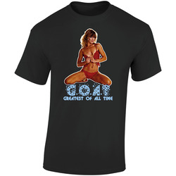 Marilyn Chambers Goat Classic Porn Retro Graphic Unisex Cotton Black T Shirt