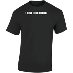 Sergio Romo I Just Look Illegal Baseball Retro Graphic Unisex Cotton Black T Shirt