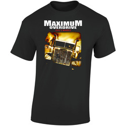 Maximum Overdrive Horror Movie Retro Graphic Unisex Cotton Black T Shirt