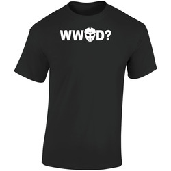 What Would Jason Do Friday The 13th Horror Retro Graphic Unisex Cotton Black T Shirt