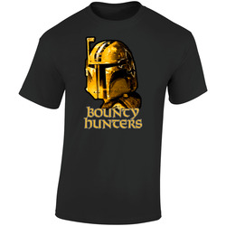 Bounty Hunter New Orleans Football Payton Football Retro Graphic Unisex Cotton Black T Shirt