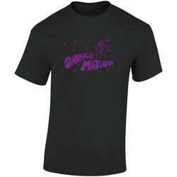 Sparkle Motion Funny Retro Graphic Unisex Cotton Black T Shirt