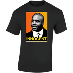 Barry Bonds Innocent Retro Graphic Unisex Cotton Black T Shirt