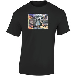 Robotech Cartoon Anime Retro Graphic Unisex Cotton Black T Shirt