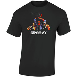 Evil Dead Cult Horror Film Groovy Quote Retro Graphic Unisex Cotton Black T Shirt