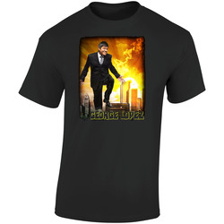 George Lopez Retro Graphic Unisex Cotton Black T Shirt