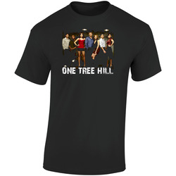 One Tree Hill Drama Tv Series Group Retro Graphic Unisex Cotton Black T Shirt