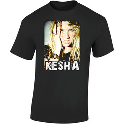 Kesha Tik Tok Pop Star Grammy's Retro Graphic Unisex Cotton Black T Shirt