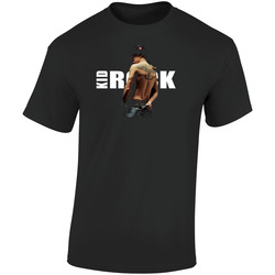 Kid Rock Rock And Country Singer Retro Graphic Unisex Cotton Black T Shirt