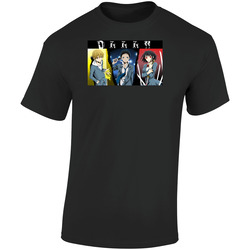 Durarara Japanese Anime Retro Graphic Unisex Cotton Black T Shirt