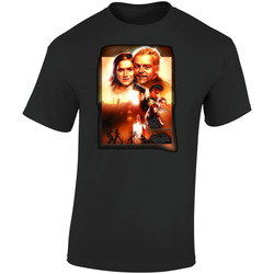 Spaced Tv Show Retro Graphic Unisex Cotton Black T Shirt