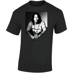 Waka Flocka Flame Hip Hop Rap Cool Music Retro Graphic Unisex Cotton Black T Shirt