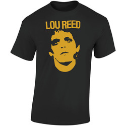 Lou Reed Velvet Underground Retro Graphic Unisex Cotton Black T Shirt