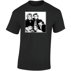 Duran Duran Retro Retro Graphic Unisex Cotton Black T Shirt