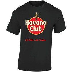 Havanna Club Retro Graphic Unisex Cotton Black T Shirt