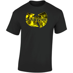 Wu Tang Clan Rap Hip Hop Music Retro Graphic Unisex Cotton Black T Shirt