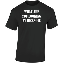 Stiles Teen Wolf What You Looking At Dicknose Retro Graphic Unisex Cotton Black T Shirt