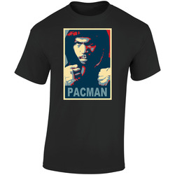 Manny Pacquiao Hope Retro Graphic Unisex Cotton Black T Shirt