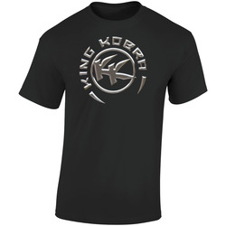 King Kobra Logo Retro Graphic Unisex Cotton Black T Shirt