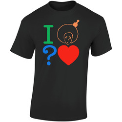I Love Questlove The Roots Rap Retro Graphic Unisex Cotton Black T Shirt