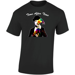 Cyndi Lauper Retro Graphic Unisex Cotton Black T Shirt