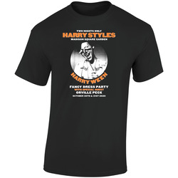 Harry Styles Harryween Halloween Christmas Gift Retro Graphic Unisex Cotton Black T Shirt