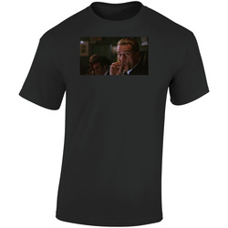 Robert De Niro Goodfellas 90s Cult Classic Jimmy Conway Grunge Retro Graphic Unisex Cotton Black T Shirt