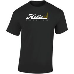Hobiebw Retro Graphic Unisex Cotton Black T Shirt