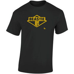 Beast Retro Graphic Unisex Cotton Black T Shirt