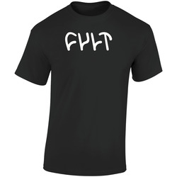 Cult Bmx Retro Graphic Unisex Cotton Black T Shirt