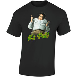 It's Pat Snl Stanley Desantis 90s Retro Graphic Unisex Cotton Black T Shirt