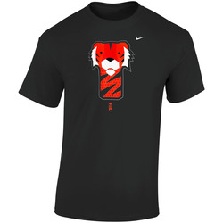 Tiger Retro Graphic Unisex Cotton Black T Shirt