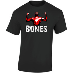 Jon Jones Bones Mma Fighter  Card Fan Retro Graphic Unisex Cotton Black T Shirt