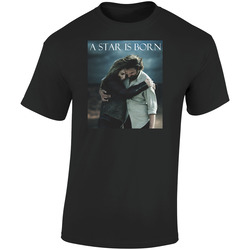 A Star Is Born Music Romance Movie Retro Graphic Unisex Soft Cotton Black T Shirt