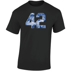 Jackie Robinson Movie 42 Black Retro Graphic Unisex Soft Cotton Black T Shirt