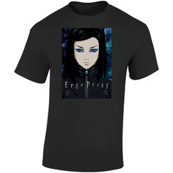 Ergo Proxy Anime Tv Show  Cool Fan Retro Graphic Unisex Soft Cotton Black T Shirt