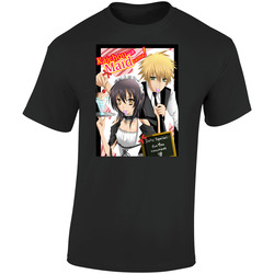 Maid Sama Anime Tv Show  Cool Fan Retro Graphic Unisex Soft Cotton Black T Shirt