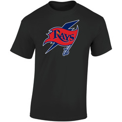 Tampa Bay Florida Pro Sports Teams Logo Mashup City Pride Fan Retro Graphic Unisex Soft Cotton Black T Shirt