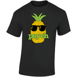 Psych Movie T Shirt I Know You Know - The Break-Up a Psych Odyssey Top Retro Graphic Unisex Soft Cotton Black T Shirt