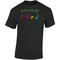 Fleetwood Mac 03 Retro Graphic Unisex Soft Cotton Black T Shirt
