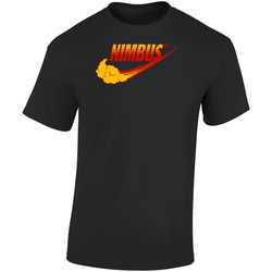 The Quotable Tees Goku Nimbus Cloud Just Do It Funny Parody Retro Graphic Unisex Soft Cotton Black T Shirt
