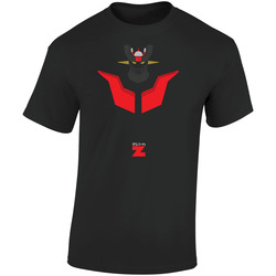 Cool Mazinger Z Cartoon Retro Graphic Unisex Soft Cotton Black T Shirt