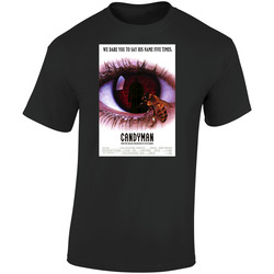 Candyman Cool Vintage 90's Movie  Fan Retro Graphic Unisex Soft Cotton Black T Shirt