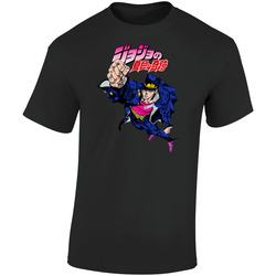Jojo's Bizarre Adventure Four Retro Graphic Unisex Soft Cotton Black T Shirt