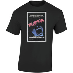 Suspiria Cool Vintage 70's Movie Retro Graphic Unisex Soft Cotton Black T Shirt