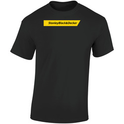 Stanley Black & Decker Industry Retro Graphic Unisex Soft Cotton Black T Shirt