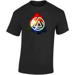 Tr Linkin Park 0705 Retro Graphic Unisex Soft Cotton Black T Shirt