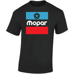 Mopar Retro Graphic Unisex Soft Cotton Black T Shirt