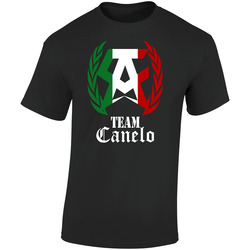 Team Canelo Padi Black Retro Graphic Unisex Soft Cotton Black T Shirt