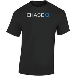 Chase Bank Finance  1 Retro Graphic Unisex Soft Cotton Black T Shirt